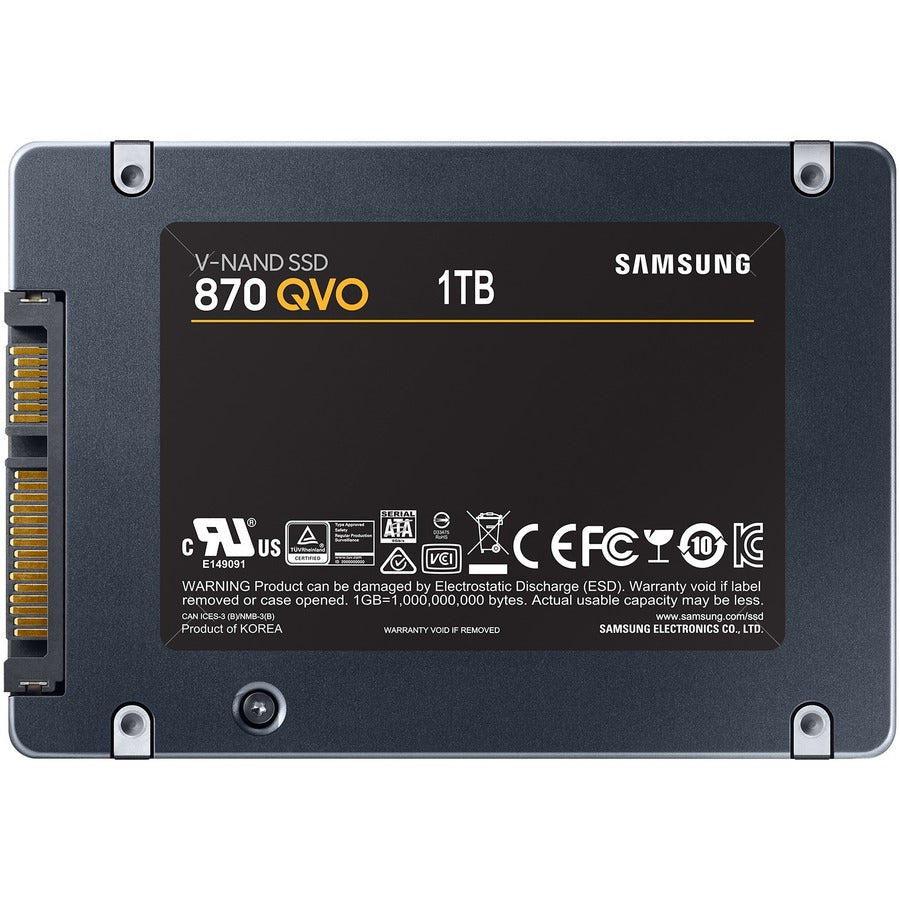 Samsung 870 QVO MZ-77Q1T0B/AM 1 TB Solid State Drive - 2.5