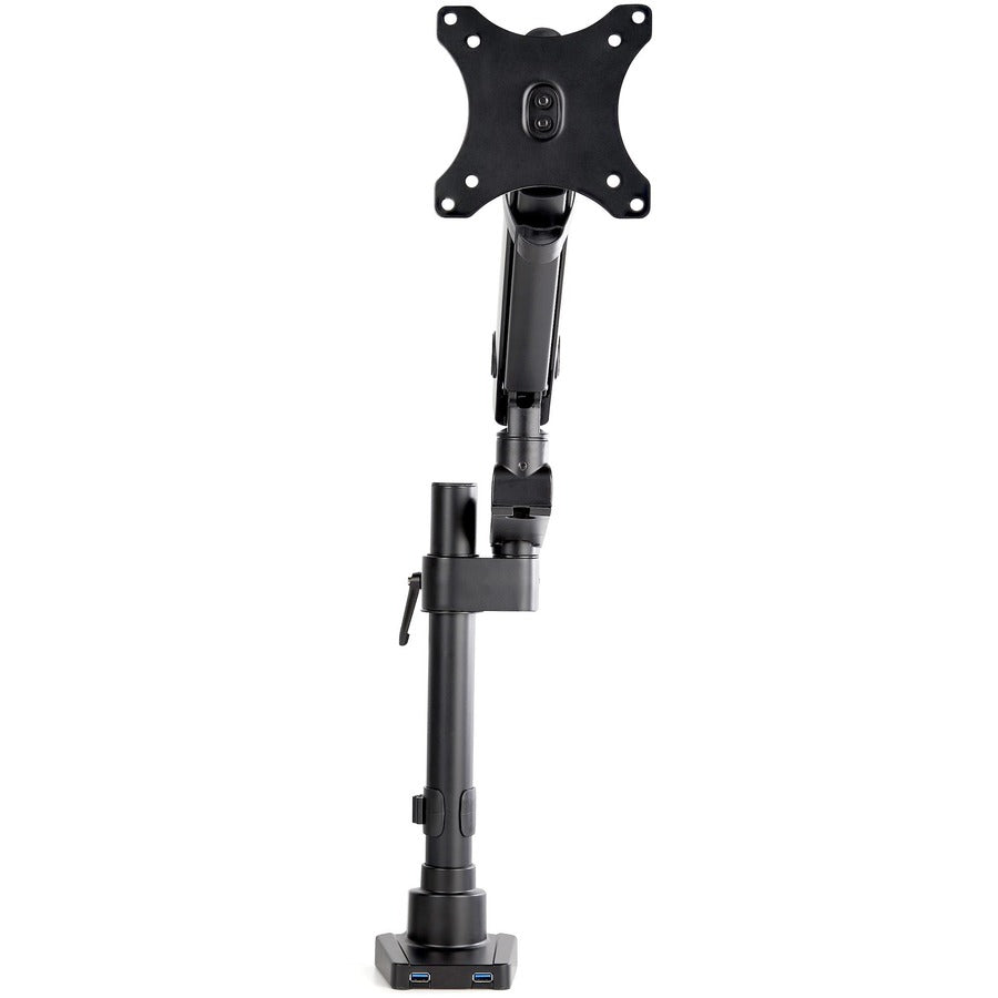 StarTech.com Desk Mount Monitor Arm with 2x USB 3.0 ports, Full Motion Monitor Mount up to 34