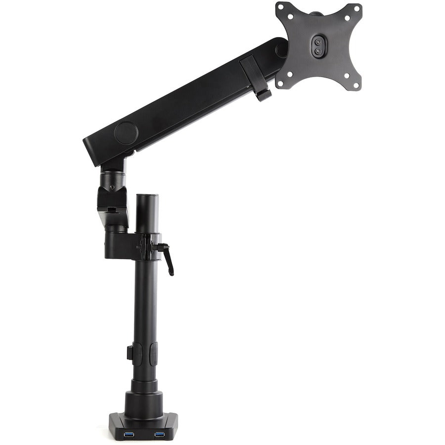 StarTech.com Desk Mount Monitor Arm with 2x USB 3.0 ports, Full Motion Monitor Mount up to 34