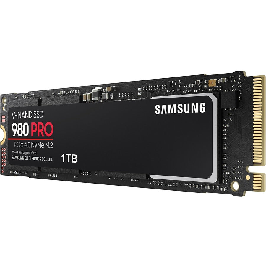 Samsung 980 PRO MZ-V8P1T0B/AM 1 TB Solid State Drive - M.2 2280 Internal - PCI Express NVMe (PCI Express NVMe 4.0 x4)