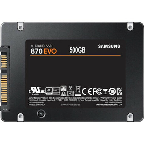 Samsung 870 EVO MZ-77E500E 500 GB Solid State Drive - 2.5