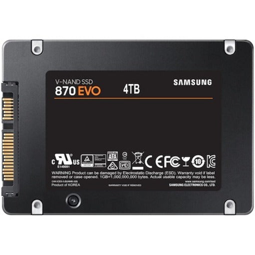 Samsung 870 EVO 4 TB Solid State Drive - 2.5