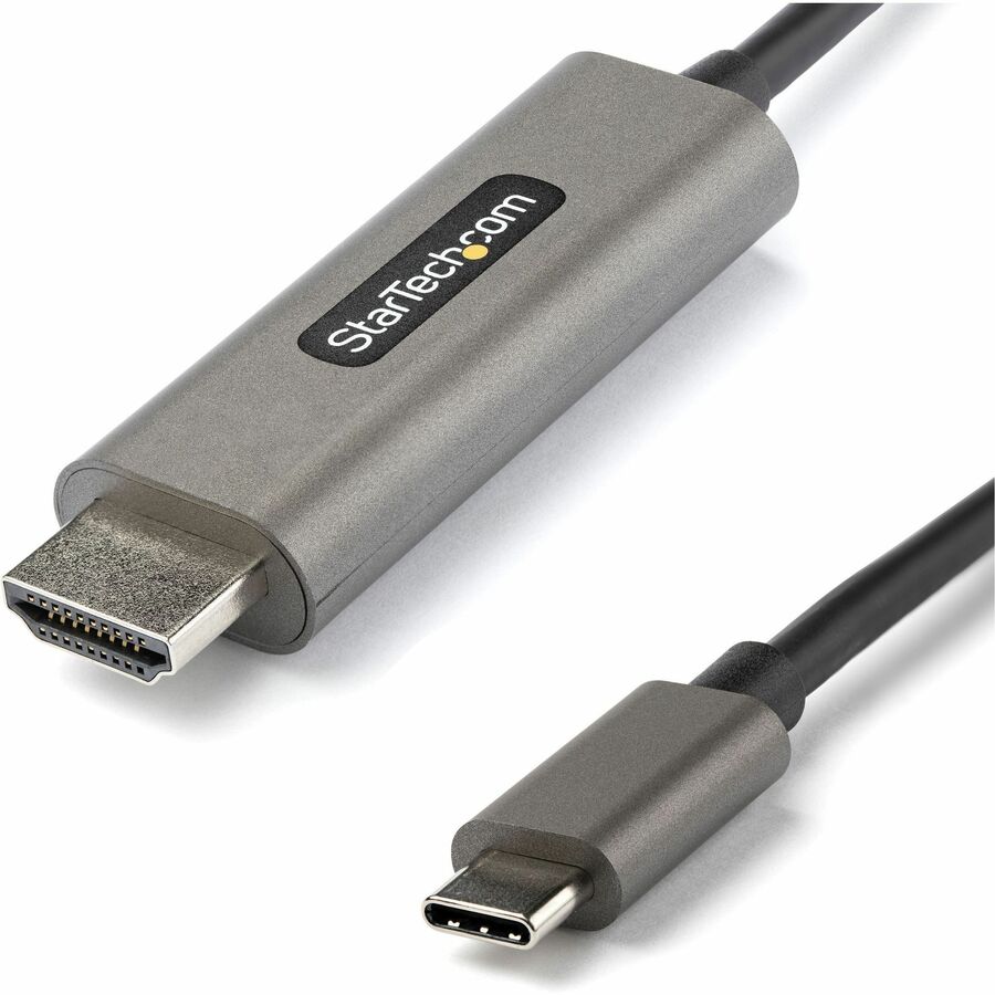 StarTech.com 10ft (3m) USB C to HDMI Cable 4K 60Hz with HDR10, Ultra HD USB Type-C to HDMI 2.0b Video Adapter Cable, DP 1.4 Alt Mode HBR3