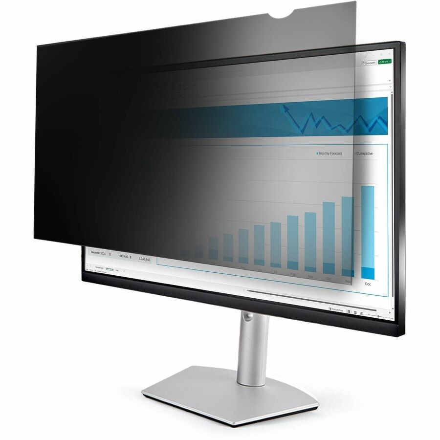 StarTech.com Monitor Privacy Screen for 32 inch Display, Widescreen Computer Monitor Security Filter, Blue Light Reducing Screen Protector