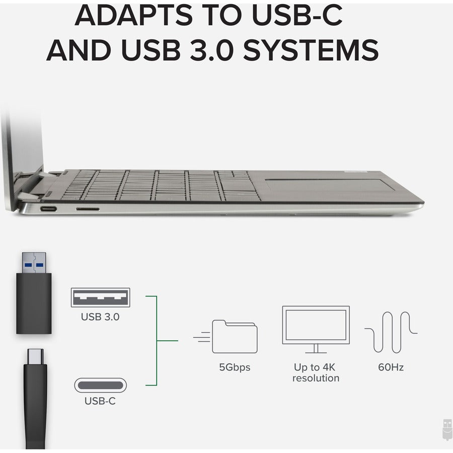 Plugable 4K DisplayPort and HDMI Dual Monitor Adapter For USB 3.0 & USB-C