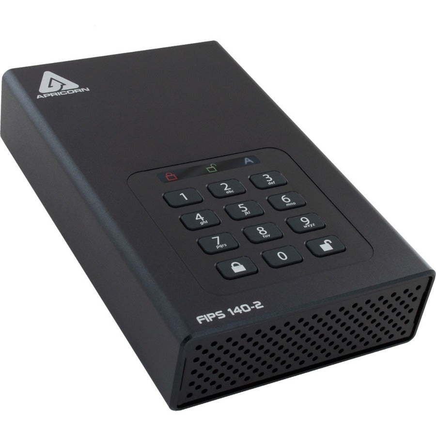 Apricorn Aegis Padlock DT FIPS ADT-3PL256F-20TB 20 TB Desktop Hard Drive - External