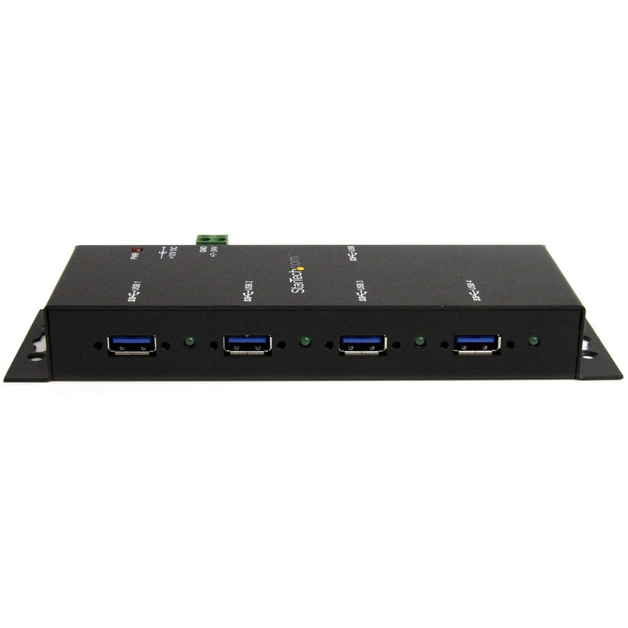 StarTech.com 4 Port Industrial USB 3.0 Hub - 5Gbps - Mountable - Rugged USB Hub