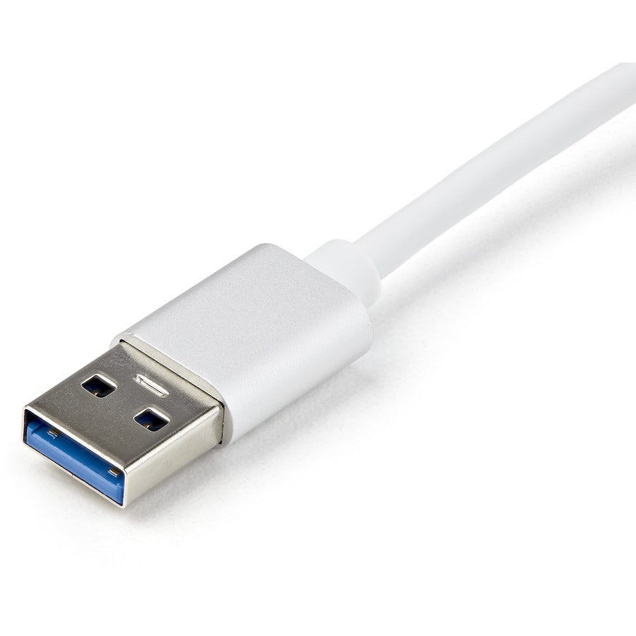 StarTech.com USB 3.0 to Gigabit Network Adapter - Silver - Sleek Aluminum Design Ideal for MacBook, Chromebook or Tablet