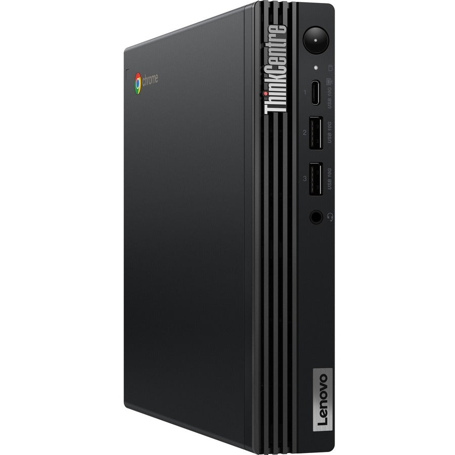 Lenovo ThinkCentre M60q 12C6000BUS Chromebox - Intel Core i5 12th Gen i5-1235U Deca-core (10 Core) 1.30 GHz - 8 GB RAM DDR4 SDRAM - 128 GB M.2 PCI Express NVMe 3.0 x4 SSD - Tiny - Black