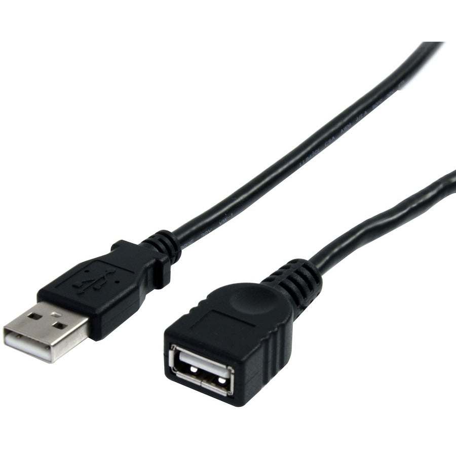 StarTech.com 10 ft Black USB 2.0 Extension Cable A to A - M/F