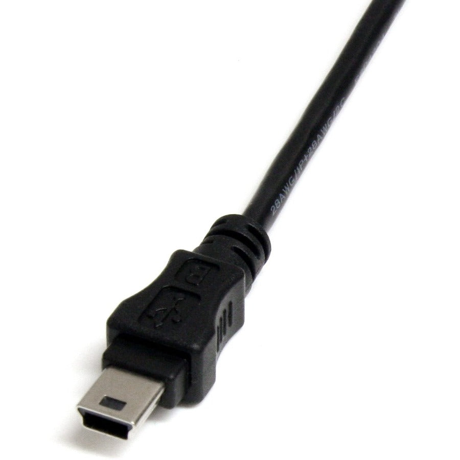 StarTech.com 1 ft Mini USB 2.0 Cable - USB A to Mini B F/M