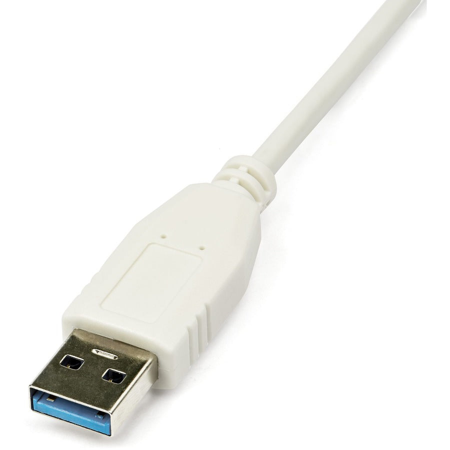 StarTech.com USB to Ethernet Adapter, USB 3.0 to 10/100/1000 Gigabit Ethernet LAN Adapter, USB to RJ45 Adapter, TAA Compliant