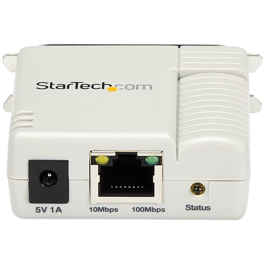 StarTech.com 1 Port 10/100 Mbps Ethernet Parallel Network Print Server