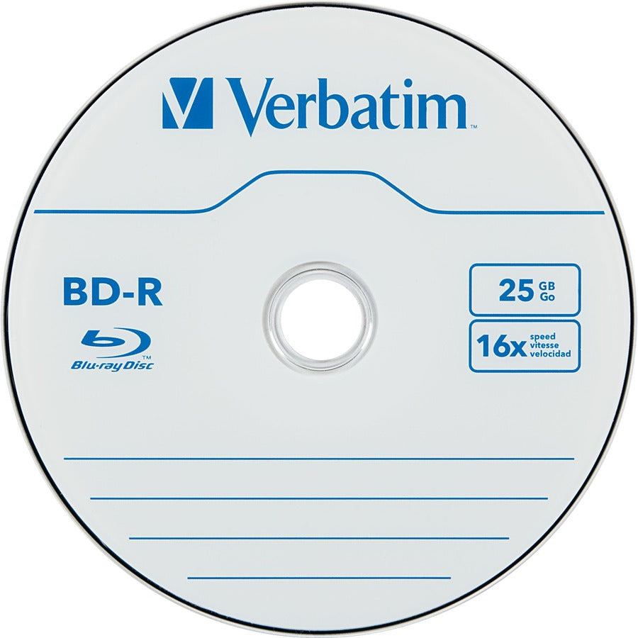 BD-R 25GB 16X with Branded Surface - 50pk Spindle