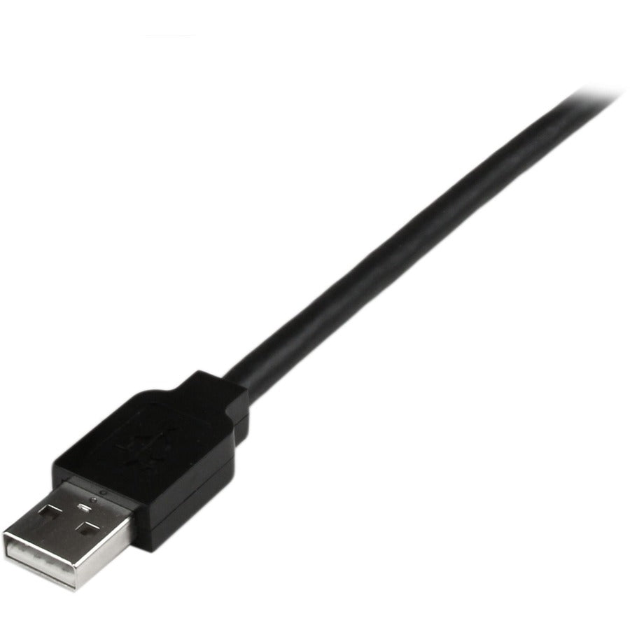 StarTech.com 15m USB 2.0 Active Cable with 4 Port Hub