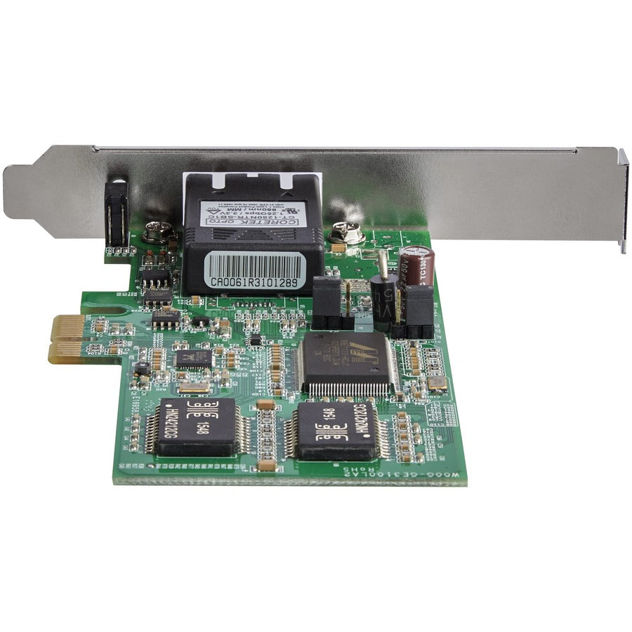 StarTech.com PCI Express (PCIe) Gigabit Ethernet Multimode SC Fiber Network Card Adapter NIC - 550m