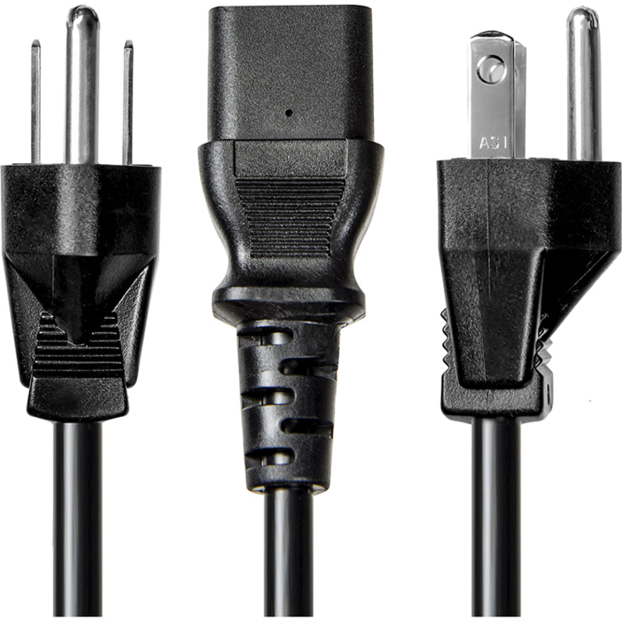 Rocstor 6ft Computer Power Cord NEMA5-15P to C13