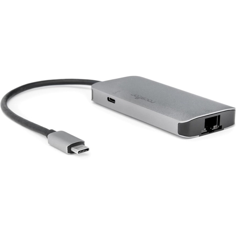 Rocstor Premium USB-C Hub with USB-A, Gigabit Ethernet & USB-C 100W PD