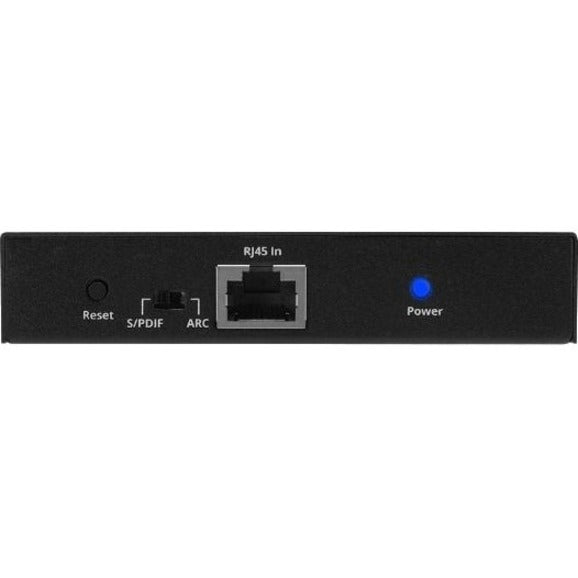 SIIG 1x2 4K60Hz HDMI Splitter Over Cat6 Extender with Loopout/IR/ARC & RS-232 - Up to 230ft (70m) - Near Zero Latency