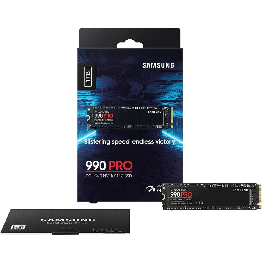 Samsung 990 PRO 1 TB Solid State Drive - M.2 2280 Internal - PCI Express NVMe (PCI Express NVMe 4.0 x4)