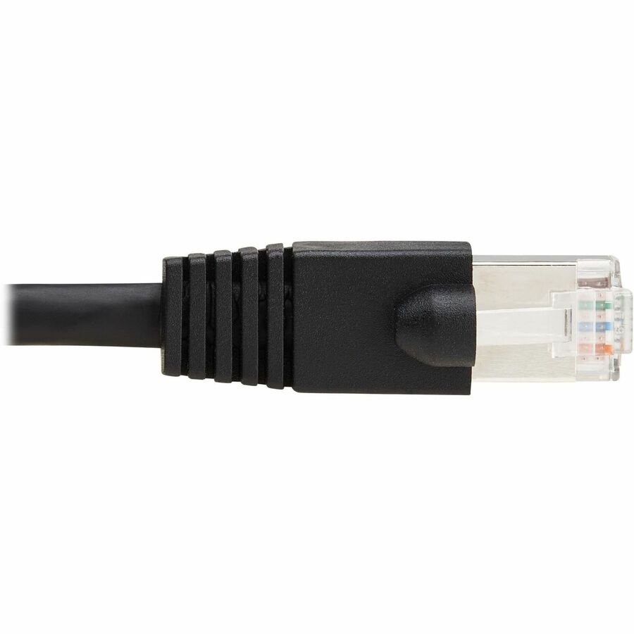 Eaton Tripp Lite Series Cat8 40G Snagless SSTP Ethernet Cable (RJ45 M/M), PoE, Black, 3 ft. (0.9 m)