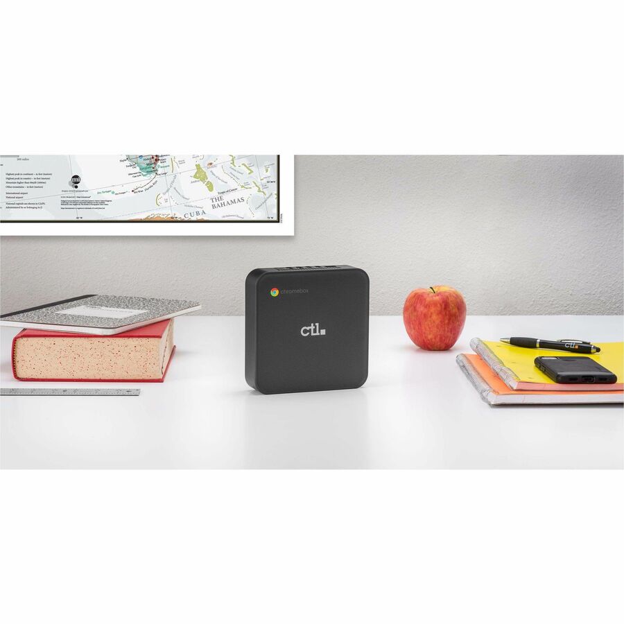 CTL Chromebox CBx3-7 - Deca-Core Intel Core i7-1355U, Wi-Fi 6E, Bluetooth 5.3, 8GB/256GB, AUE 2030