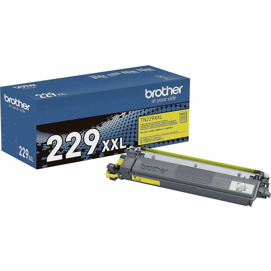 Brother Genuine TN229XXLY Super High-yield Yellow Toner Cartridge