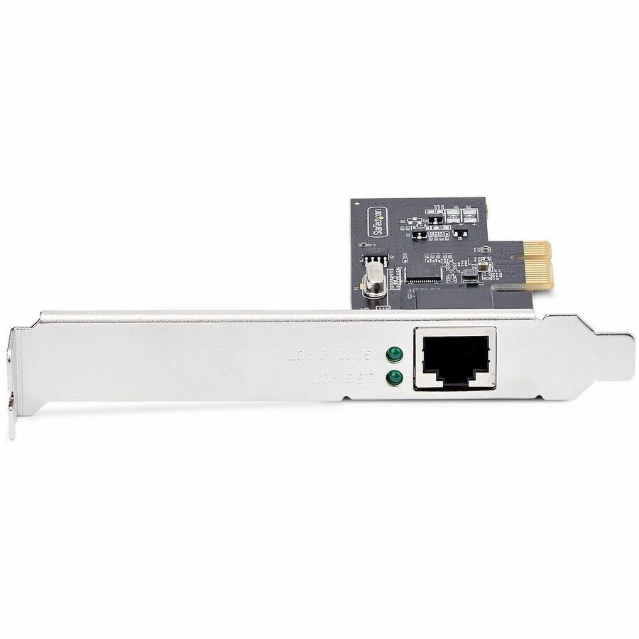 StarTech.com 1-Port 2.5G NBASE-T PCIe Network Card, Computer Network Interface Card, Intel®I225-V; Single-Port Ethernet, Multi-Gigabit NIC