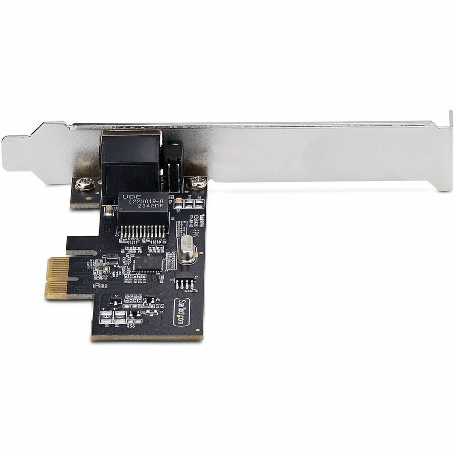 StarTech.com 1-Port 2.5G NBASE-T PCIe Network Card, Computer Network Interface Card, Intel®I225-V; Single-Port Ethernet, Multi-Gigabit NIC