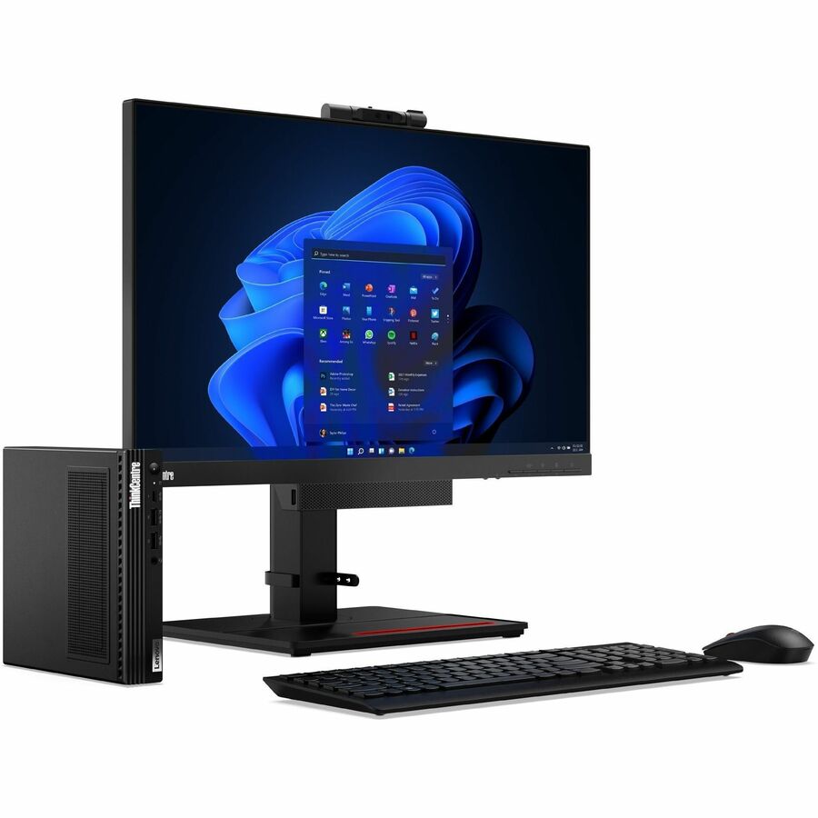 Lenovo ThinkCentre M90q Gen 3 11U50067US Desktop Computer - Intel Core i7 12th Gen i7-12700 - 16 GB - 512 GB SSD - Tiny - Black