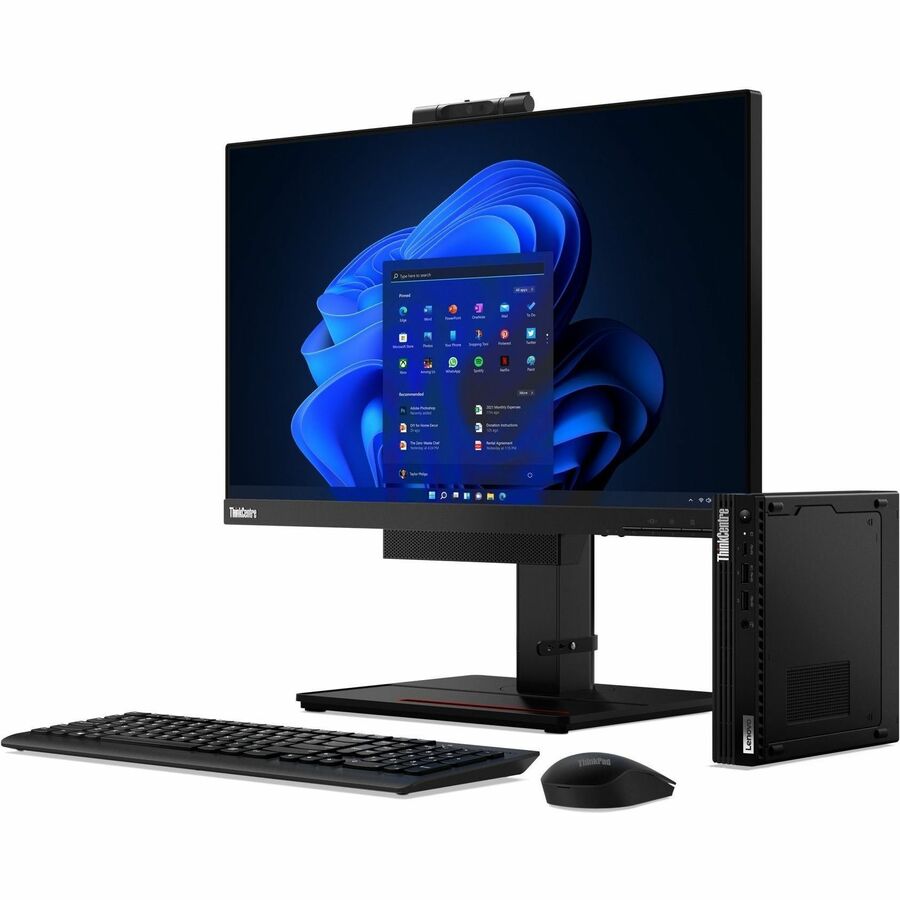 Lenovo ThinkCentre M90q Gen 3 11U50067US Desktop Computer - Intel Core i7 12th Gen i7-12700 - 16 GB - 512 GB SSD - Tiny - Black