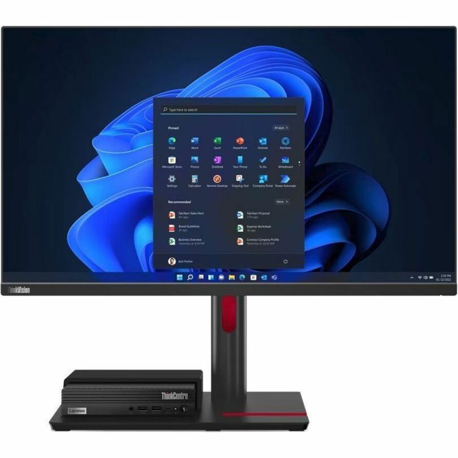 Lenovo ThinkCentre M80q Gen 4 12E90014US Desktop Computer - Intel Core i5 13th Gen i5-13500T - 8 GB - 256 GB SSD - Tiny - Black