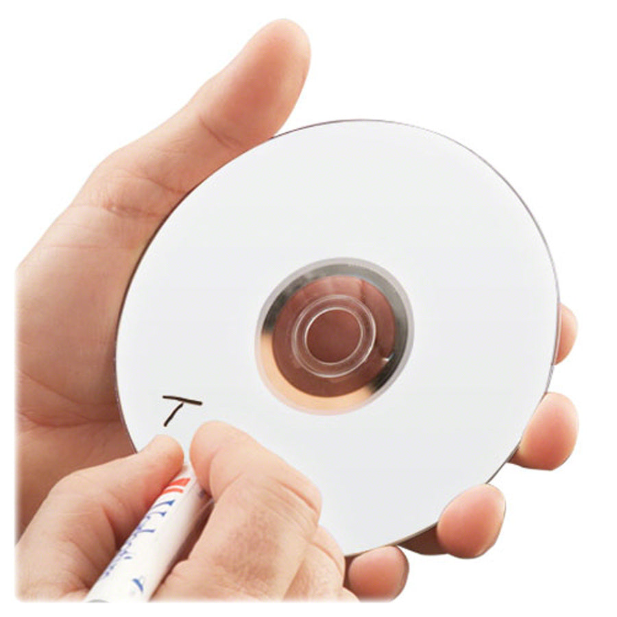 Verbatim CD-R 700MB 52X with Blank White Surface - 100pk Spindle