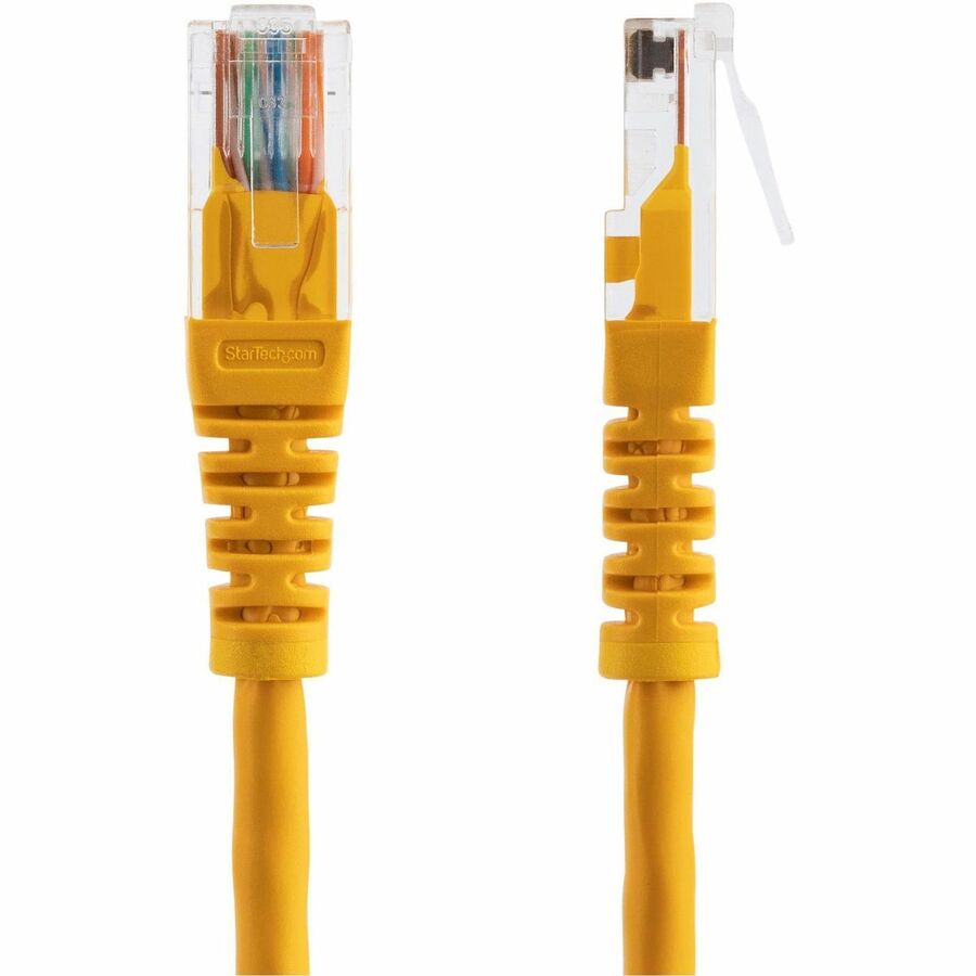 StarTech.com 1 ft Yellow Molded Cat5e UTP Patch Cable