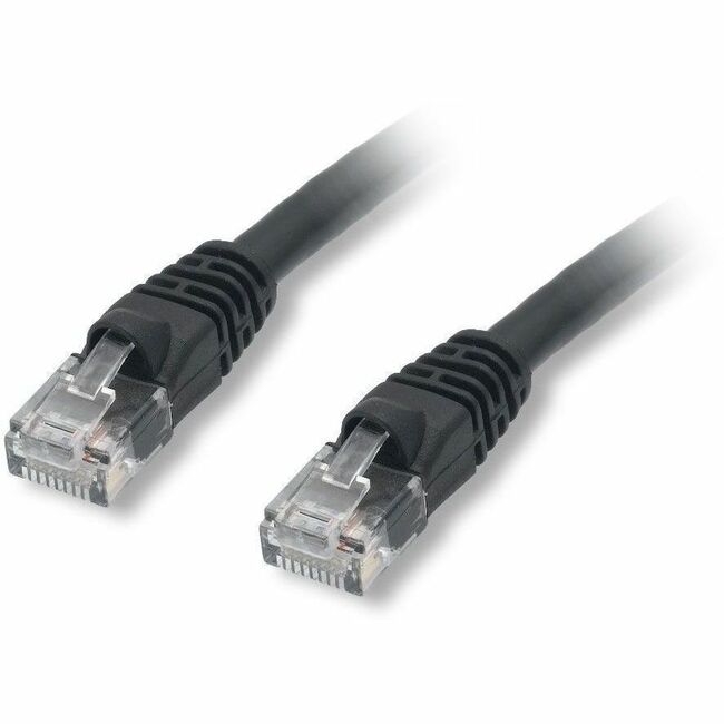 Comprehensive Cat6 550 Mhz Snagless Patch Cable 10ft Black