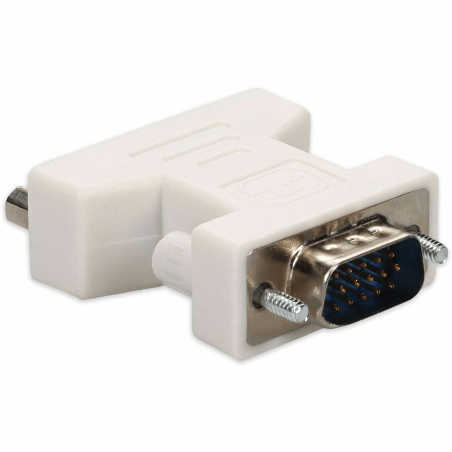 5PK VGA Male to DVI-I (29 pin) Female White Adapters For Resolution Up to 1920x1200 (WUXGA)