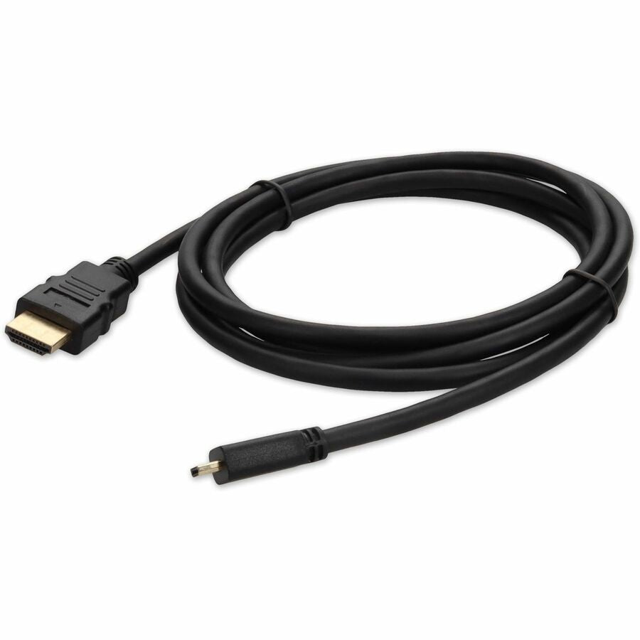 5PK 3ft HDMI 1.4 Male to Micro-HDMI 1.4 Male Black Cables For Resolution Up to 4096x2160 (DCI 4K)