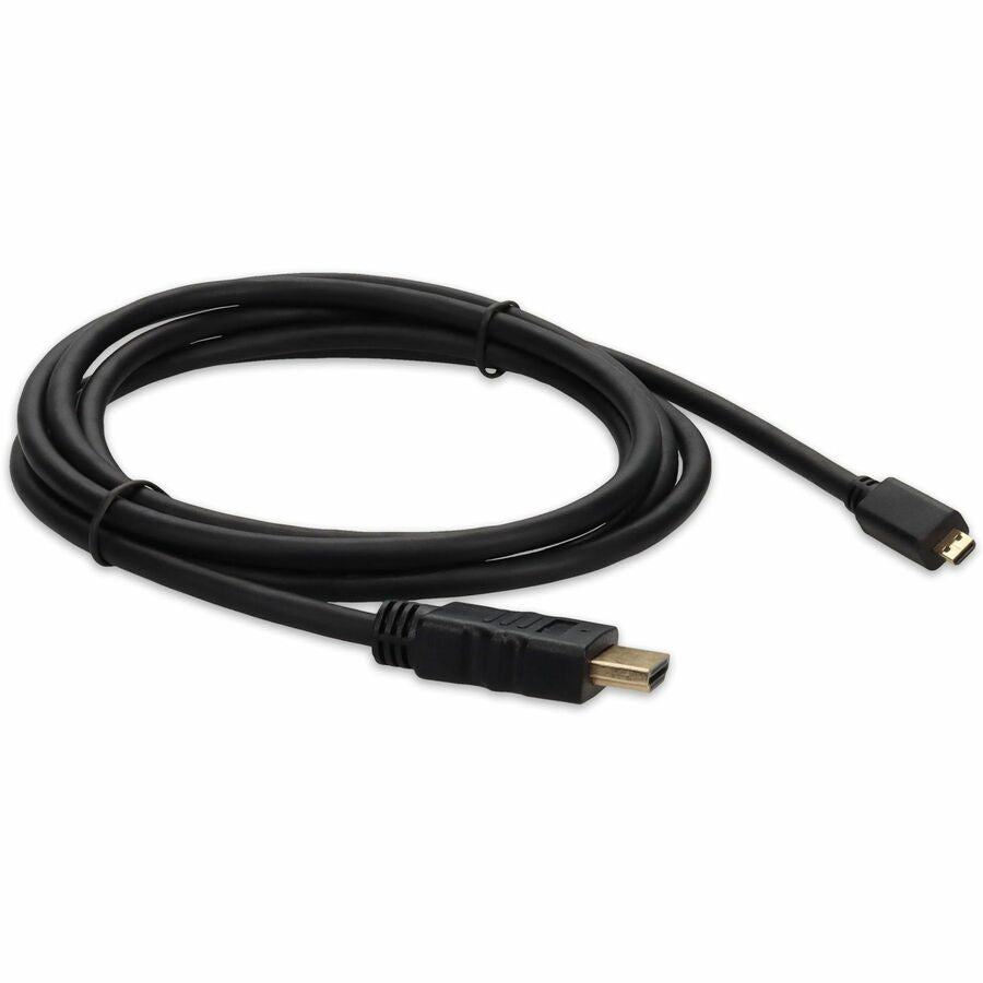 5PK 3ft HDMI 1.4 Male to Micro-HDMI 1.4 Male Black Cables For Resolution Up to 4096x2160 (DCI 4K)