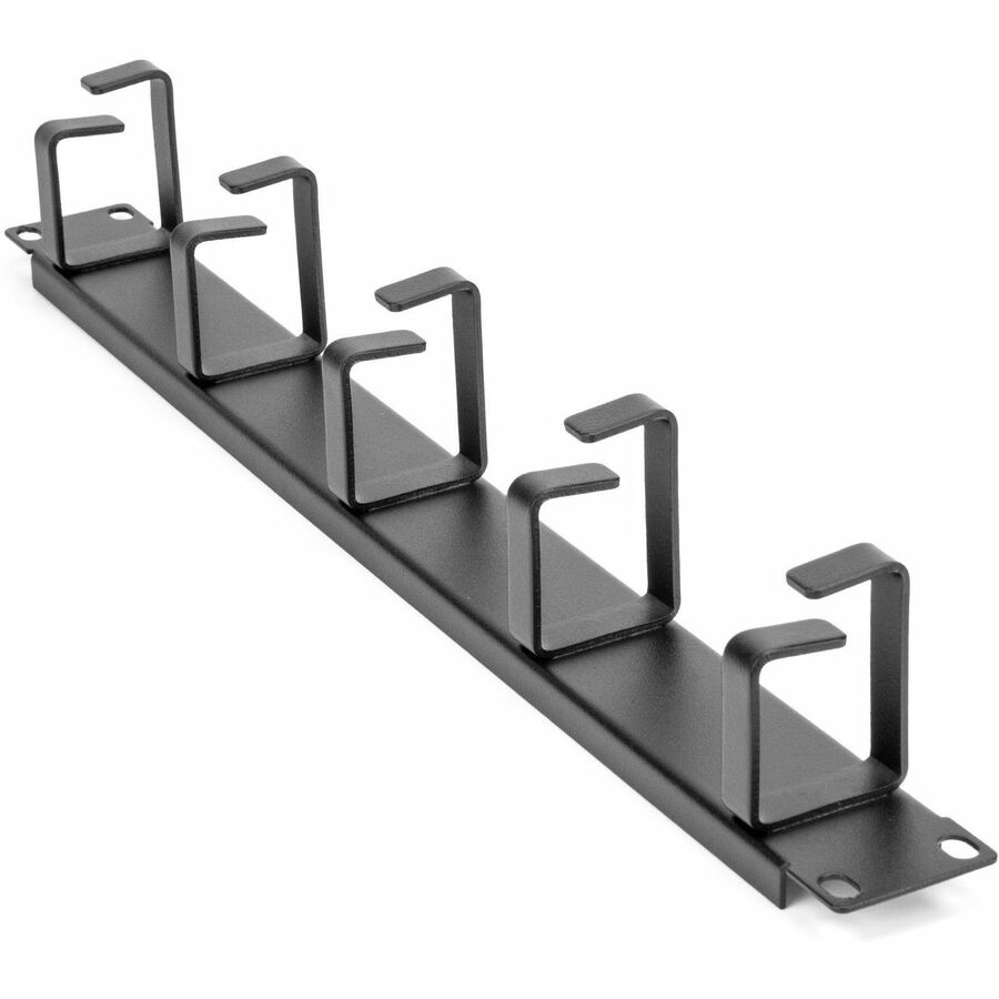 Rocstor 1U 19in Metal Rackmount Cable Management Panel