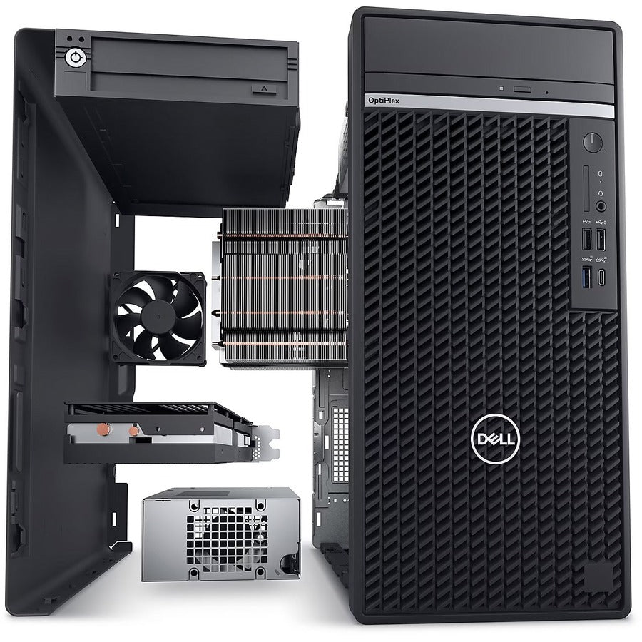 Dell OptiPlex 7000 7010 Desktop Computer - Intel Core i7 13th Gen i7-13700 - 16 GB - 512 GB SSD - Tower - Black