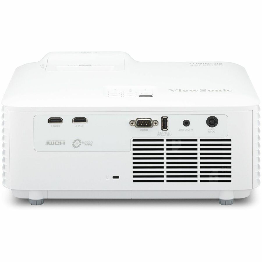 ViewSonic LS740W - 5000 Lumens WXGA Laser Lamp Free Projector with 1.3x Optical Zoom, H/V keystone, 4 Corner Adjustment