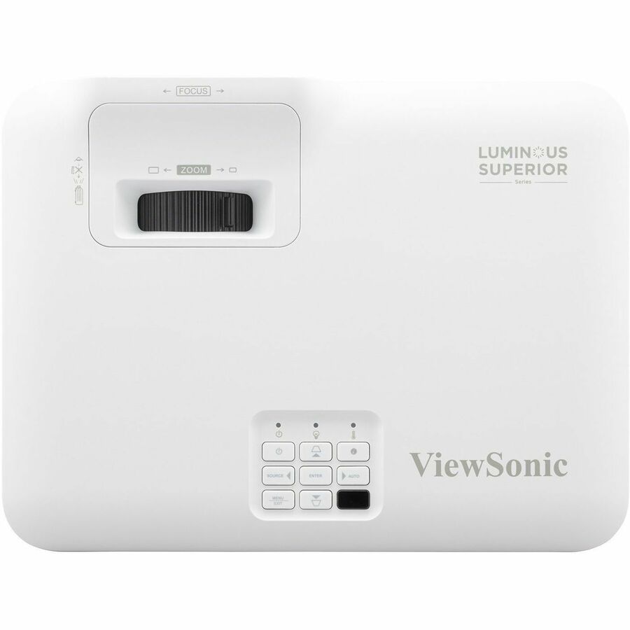 ViewSonic LS740W - 5000 Lumens WXGA Laser Lamp Free Projector with 1.3x Optical Zoom, H/V keystone, 4 Corner Adjustment