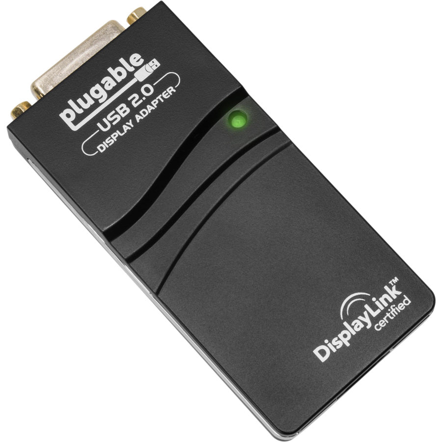 Plugable USB 2.0 to DVI/VGA/HDMI Video Graphics Adapter for Multiple Monitors up to 1920x1080