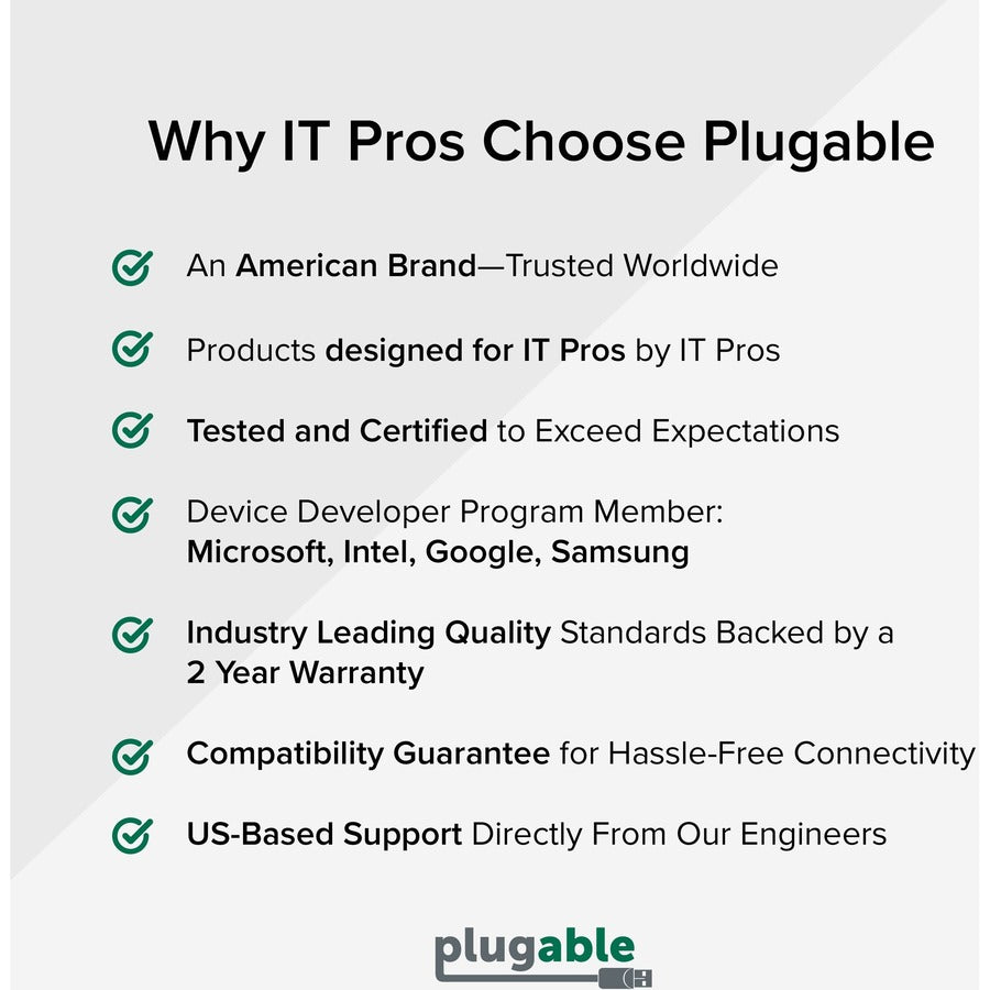 Plugable USB 2.0 to VGA Video Graphics Adapter for Multiple Monitors up to 1920x1080