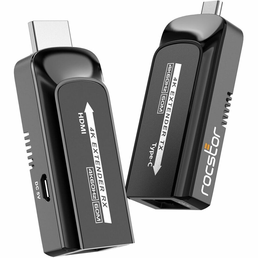 TrueReach 4K@120Hz USB-C HDMI Extender over CAT6/CAT6a/Cat7 Ethernet Cable