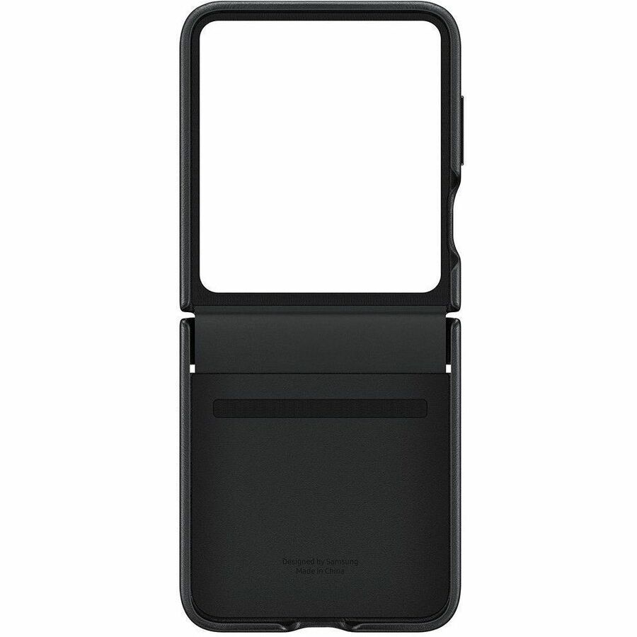 Samsung Galaxy Z Flip5 Flap Eco-Leather Case, Black