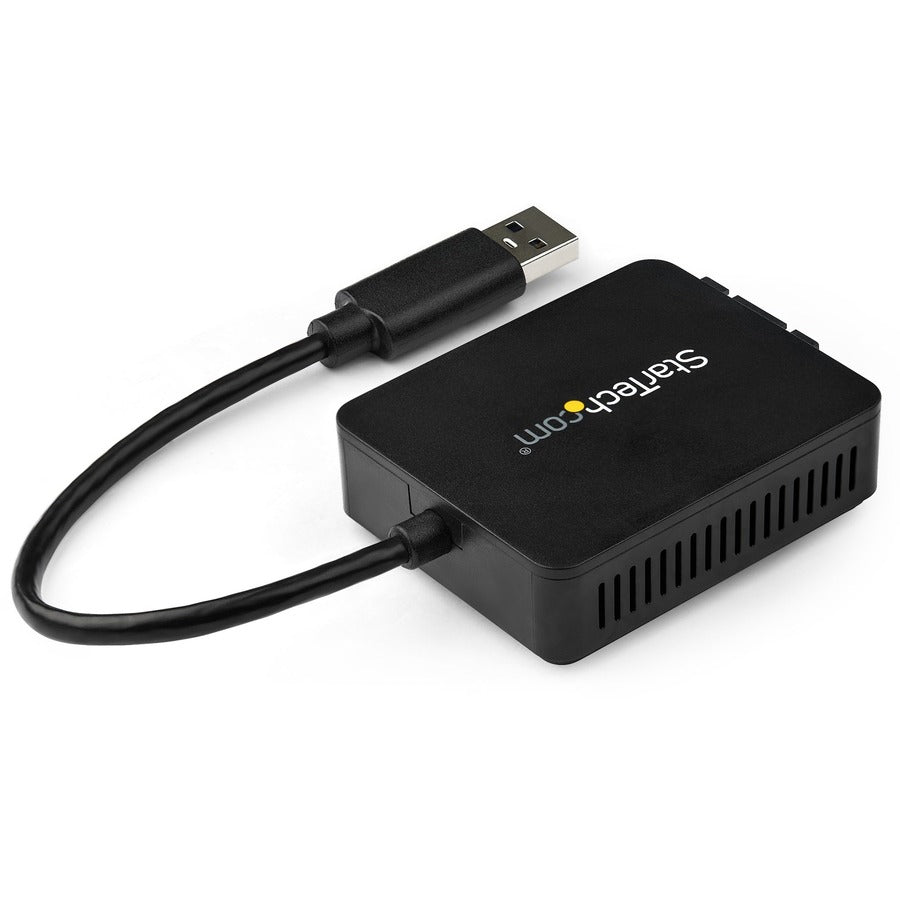 StarTech.com USB to Fiber Optic Converter - 1000Base-SX SC - USB 3.0 to Gigabit Ethernet Network Adapter - 550m MM - Windows / Mac / Linux