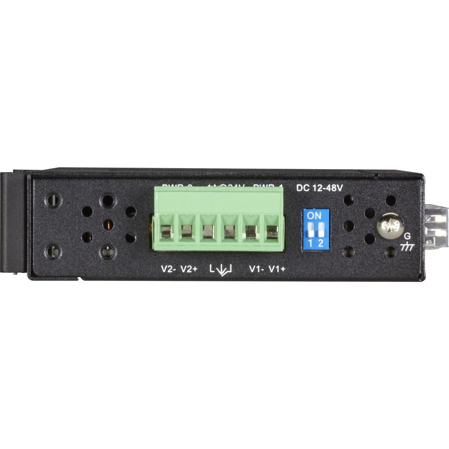 Black Box Industrial Ethernet Switch - Extreme Temperature, 6-Port