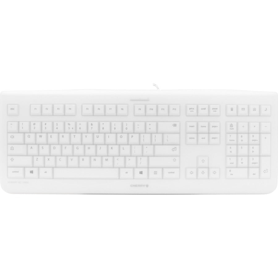 CHERRY WHITE EZCLEAN Wired Covered Cleanable Keyboard