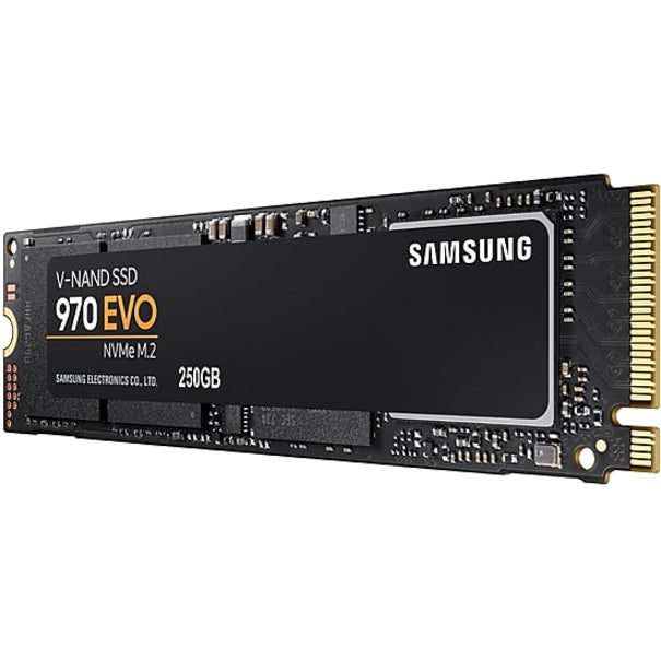 Samsung-IMSourcing 970 EVO MZ-V7E250E 250 GB Solid State Drive - M.2 2280 Internal - PCI Express (PCI Express 3.0 x4) - White